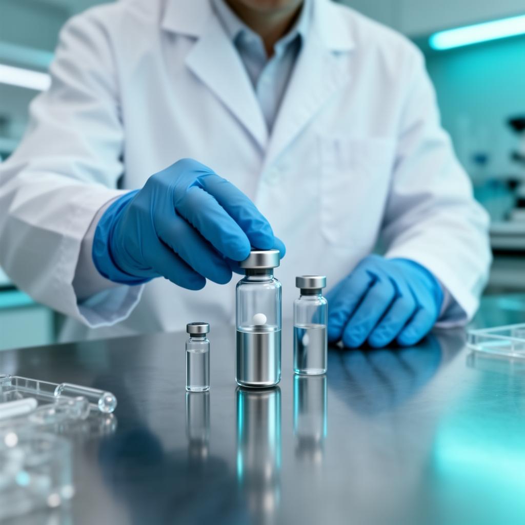 Vial premium de péptido